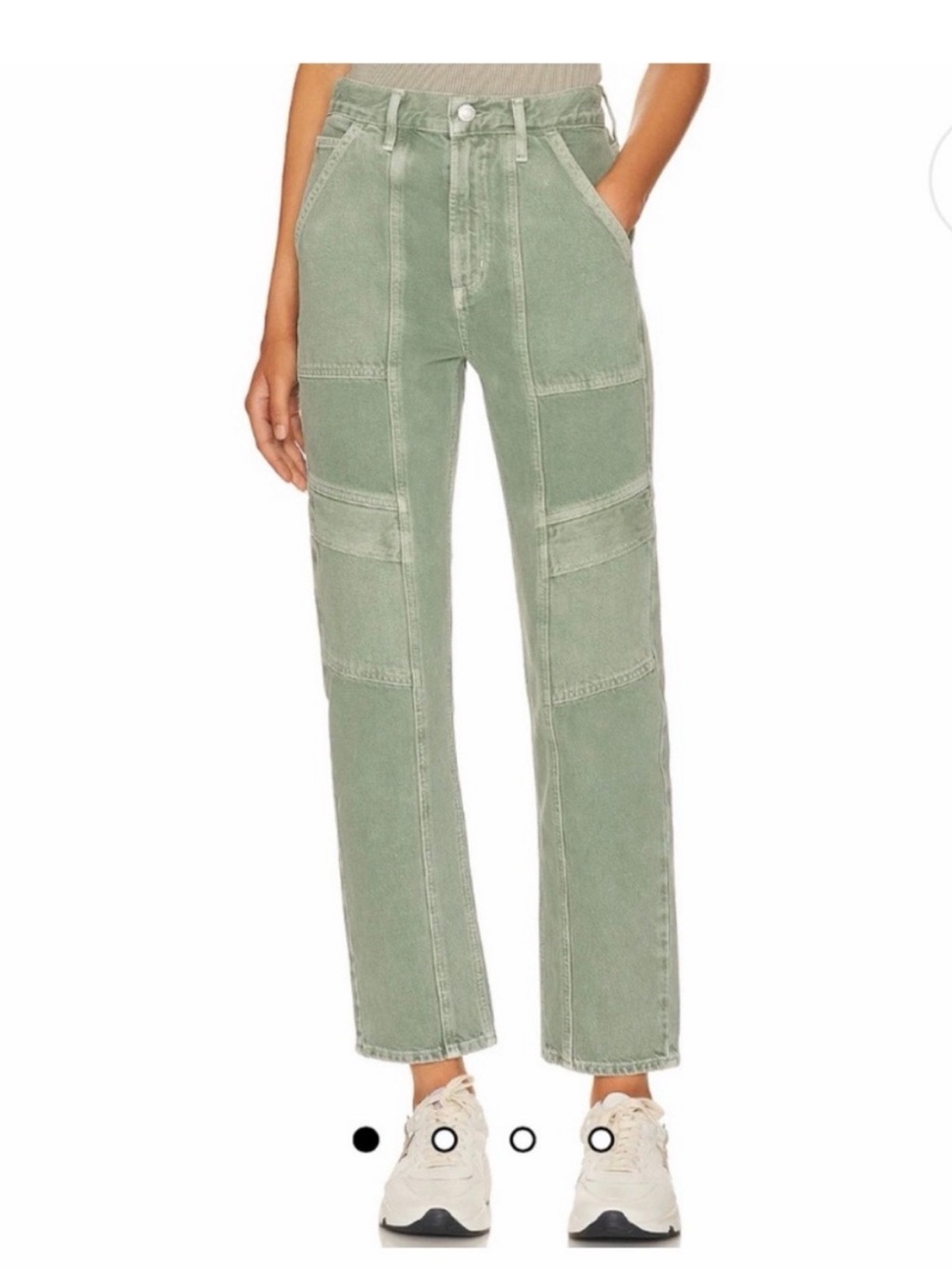 AGOLDE Women’s Cooper Cargo zip fly high rise jeans SIZE 26